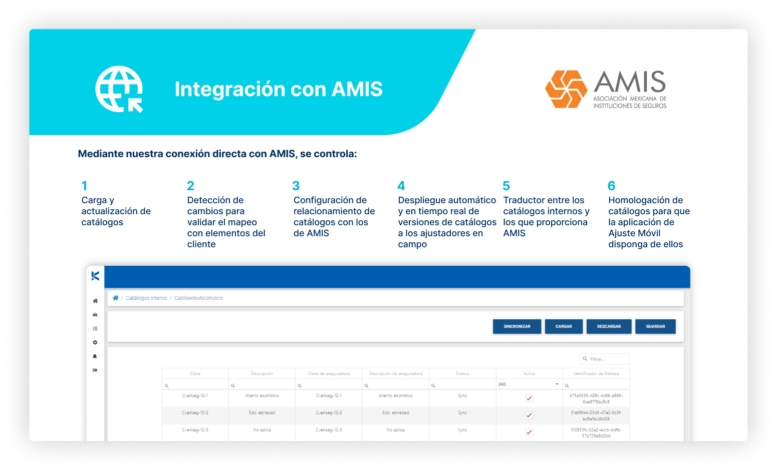 Portal integración con AMIS